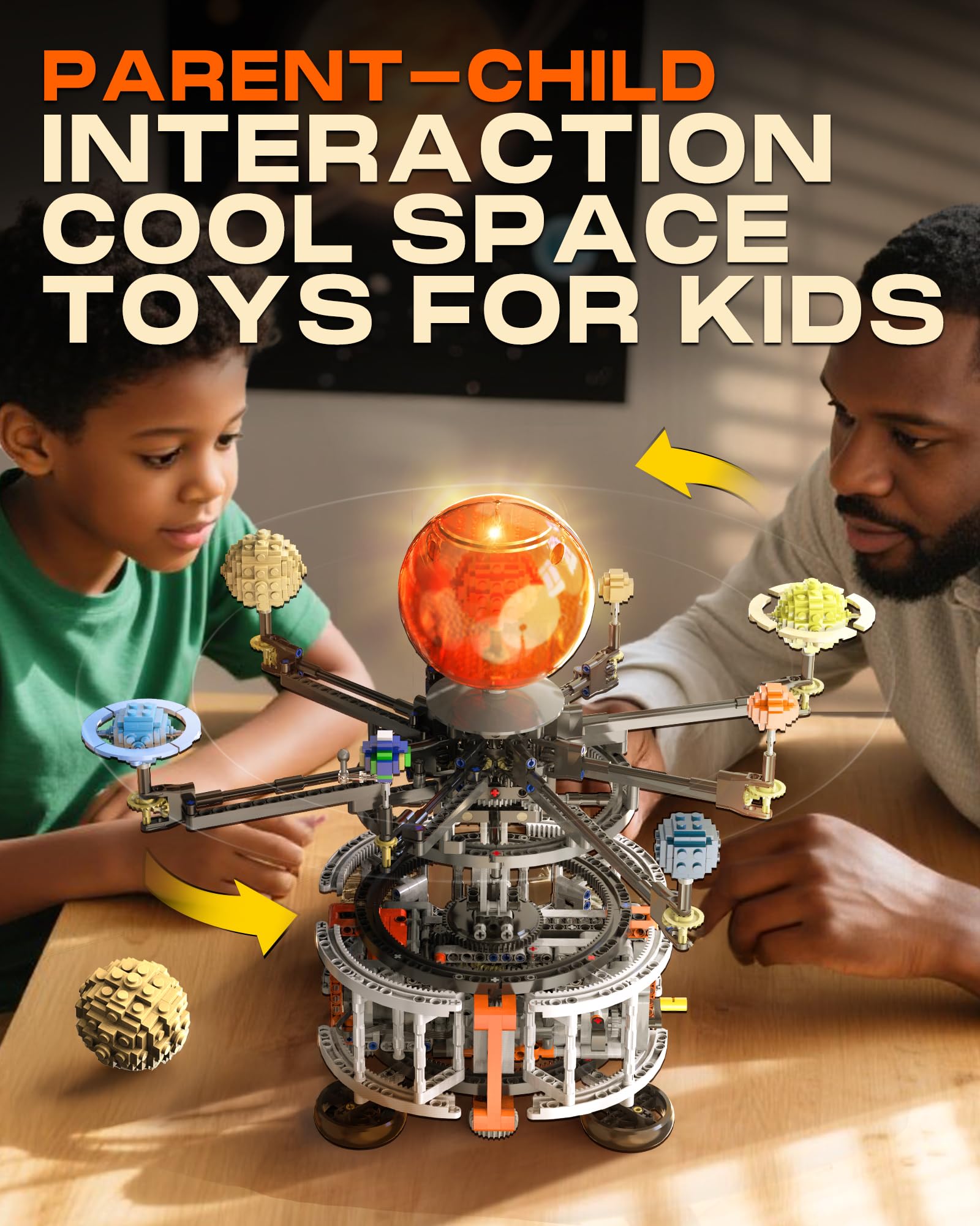 ASTROUS Build Your Solar System Kit – STEM Space Learning Model for Kids & Teens